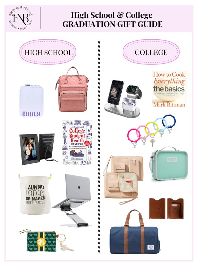 Empty Nest Blessed’s Graduation Gift Guides | Let’s Celebrate!