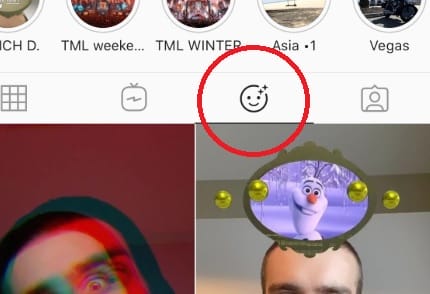 screenshot of filter emoji