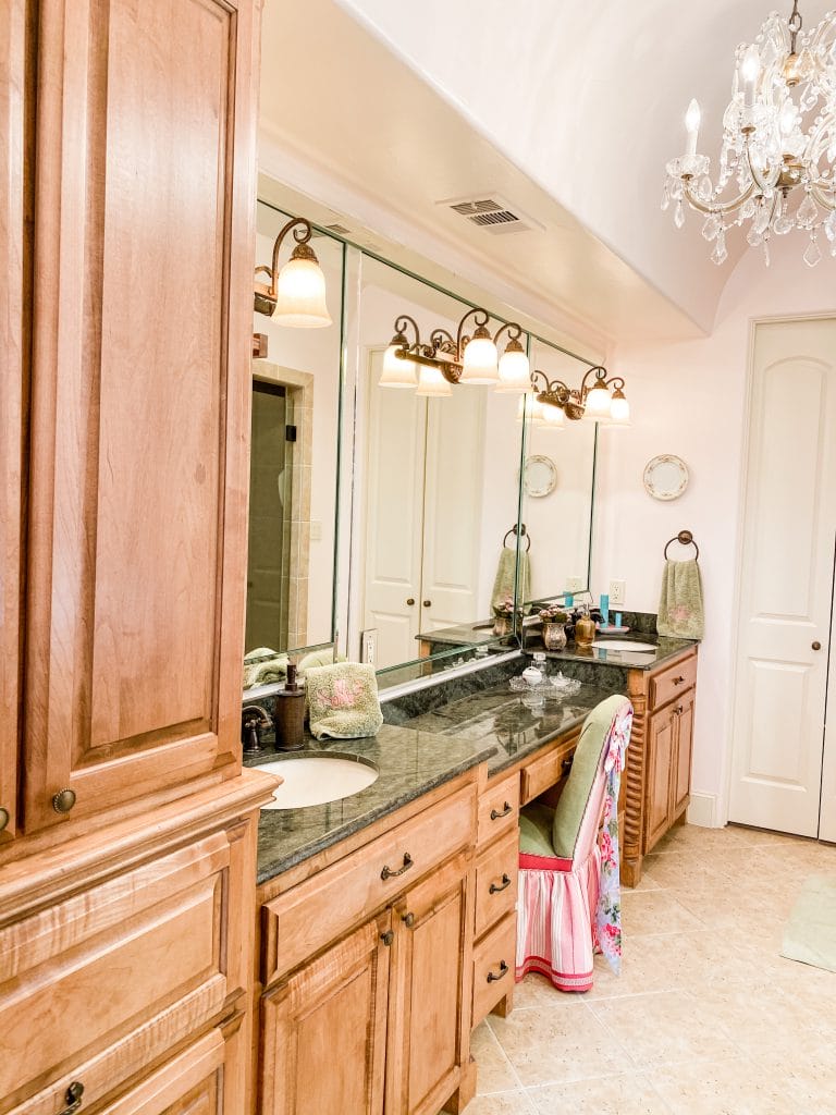 master bathroom