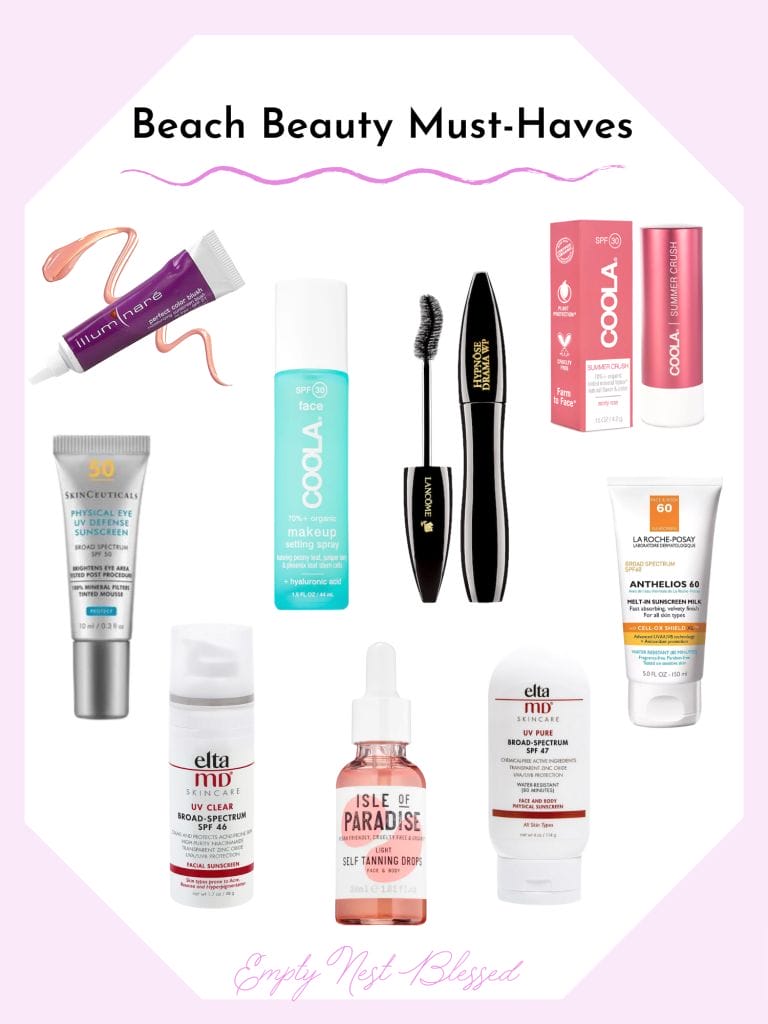 Beauty and the Beach | My Beach Beauty Over 50 Must-Have Products