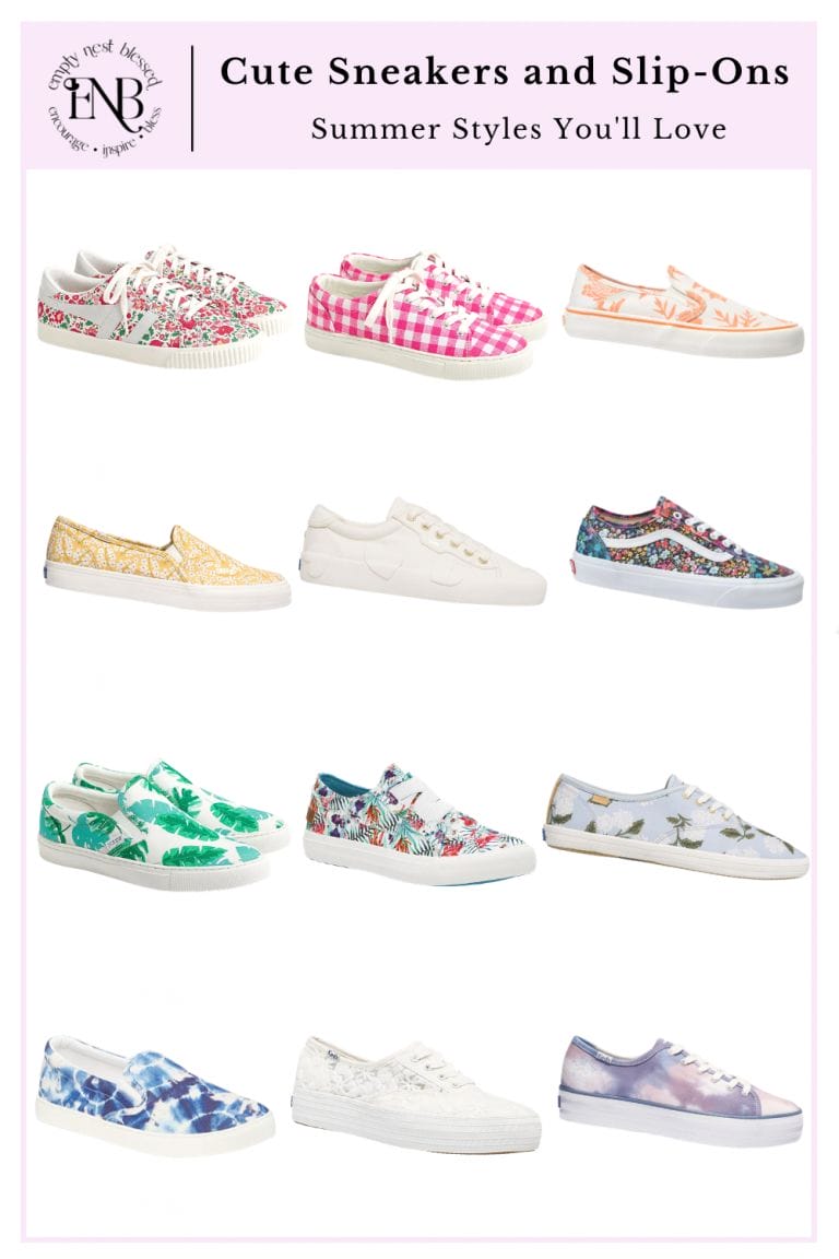 Cute Sneakers and Slip-Ons | Summer Shoe Styles You’ll Love