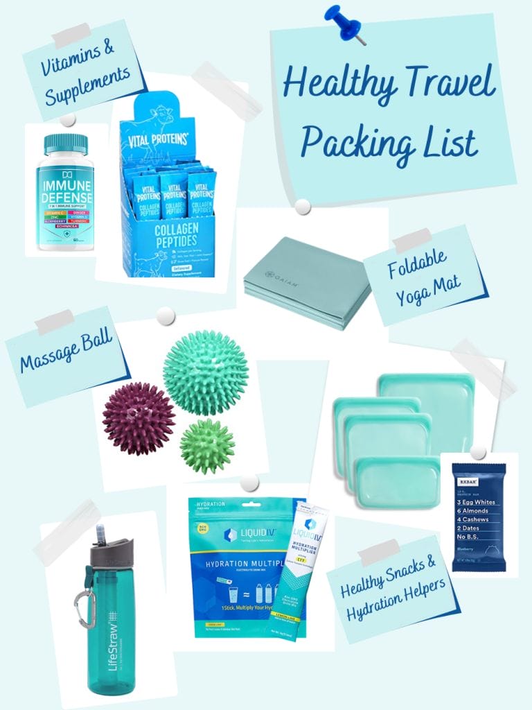 How to Pack for a Healthy Vacation + 5 Tips for Wellness When Traveling