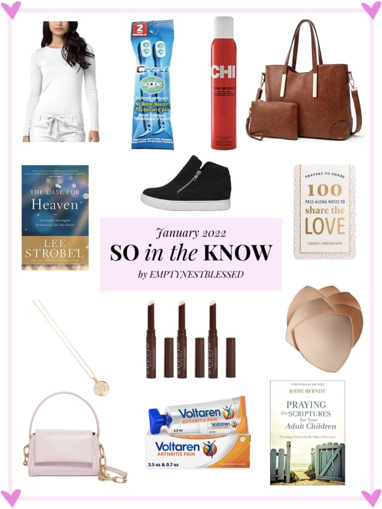 SO in the KNOW January | What I’m Learning & Loving in my Empty Nest