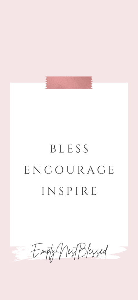 Aesthetic pink iPhone wallpaper with quote bless encourage inspire