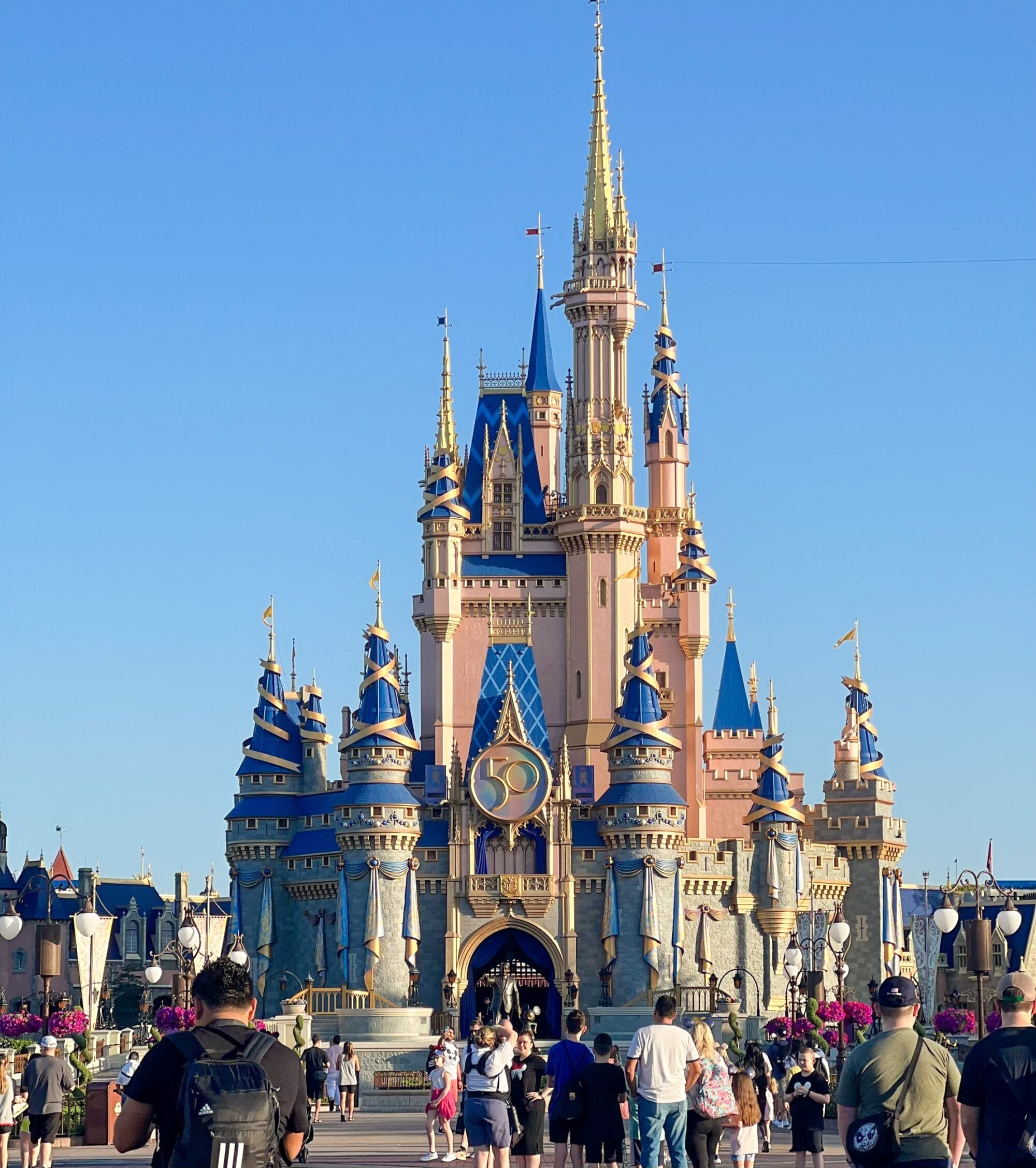 Cinderella's castle at Walt Disney World