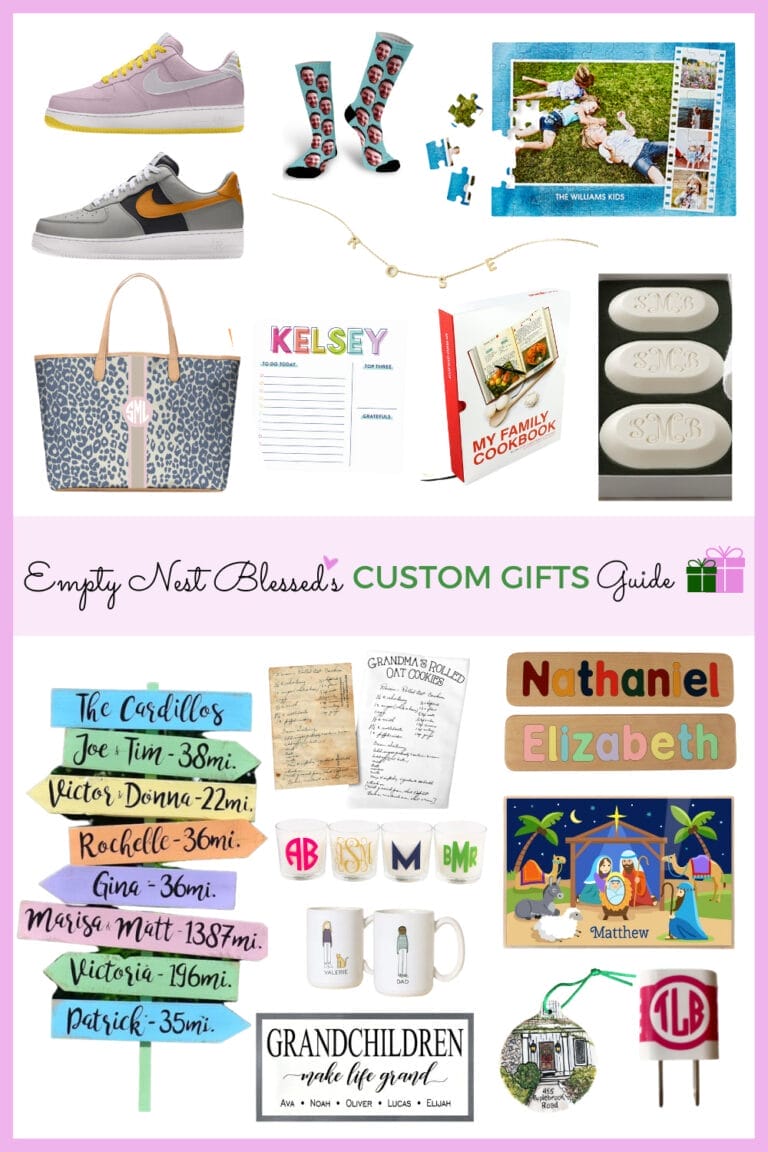 Creative Custom Gifts For Everyone On an Empty Nester’s List