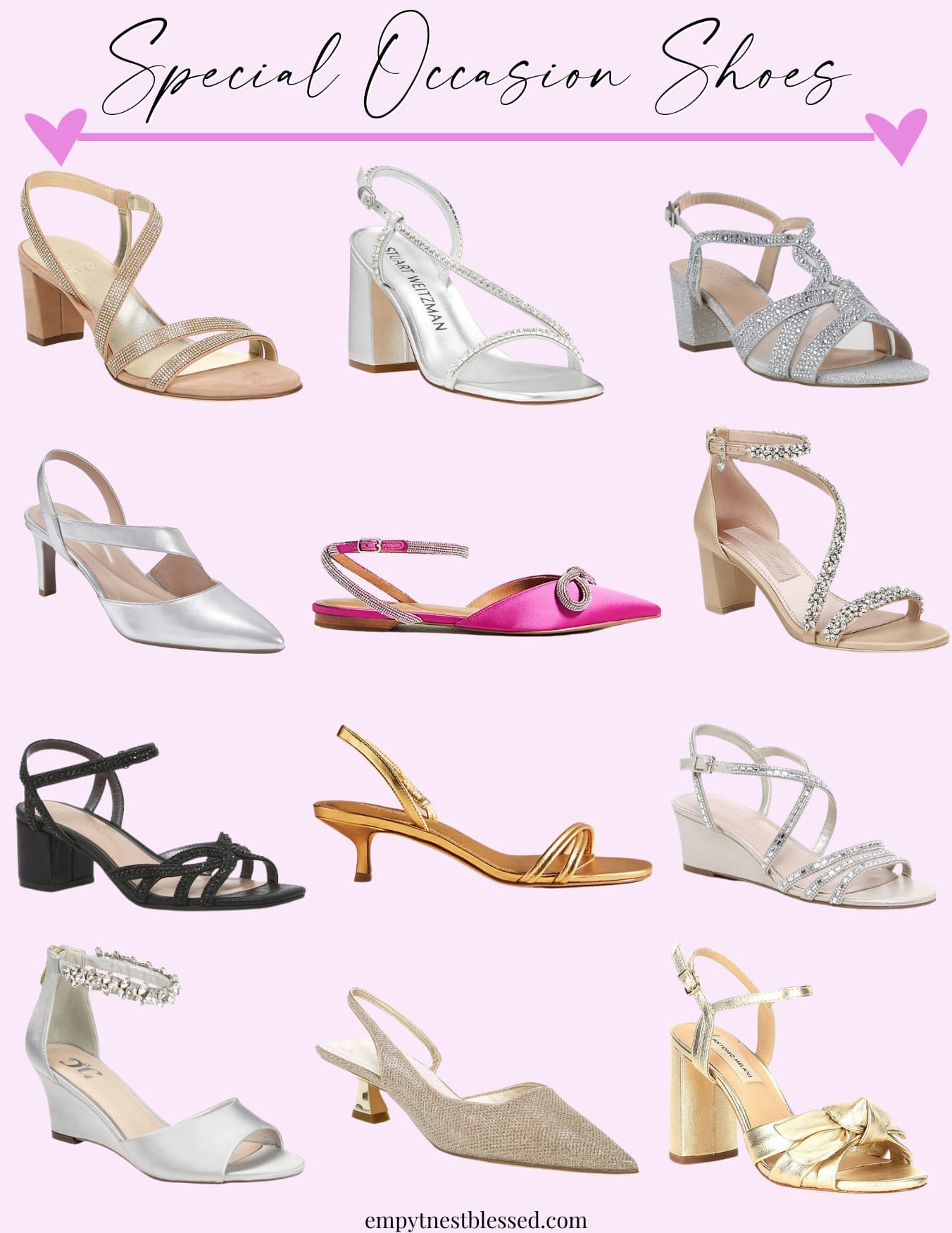 Ladies special occasion on sale shoes