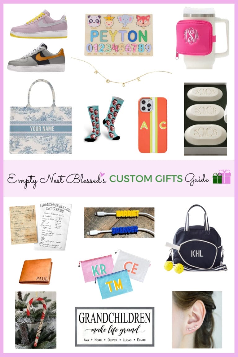 Creative Custom Gifts For Everyone On an Empty Nester’s List