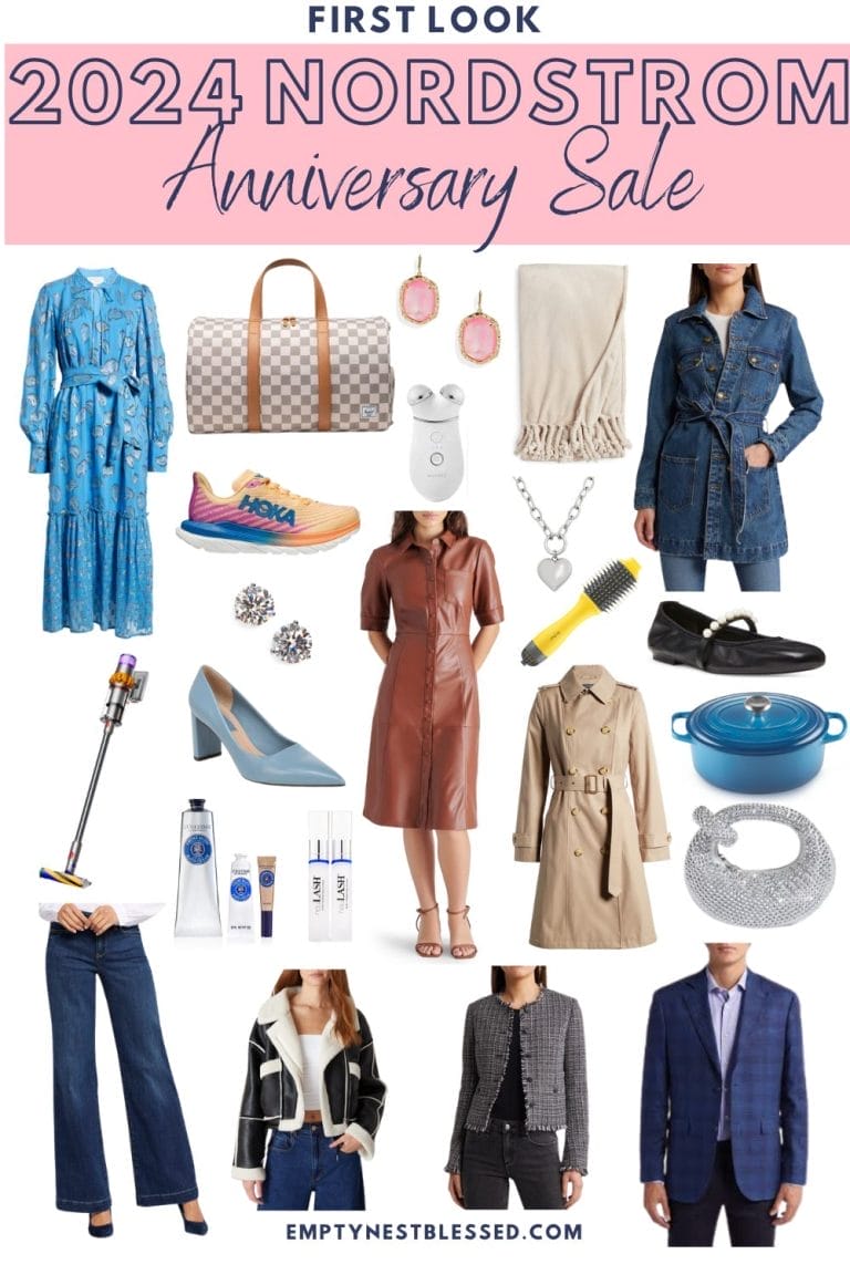 collage of nordstrom Anniversary sale favorites