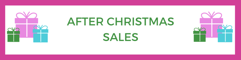 After Christmas Sales Header